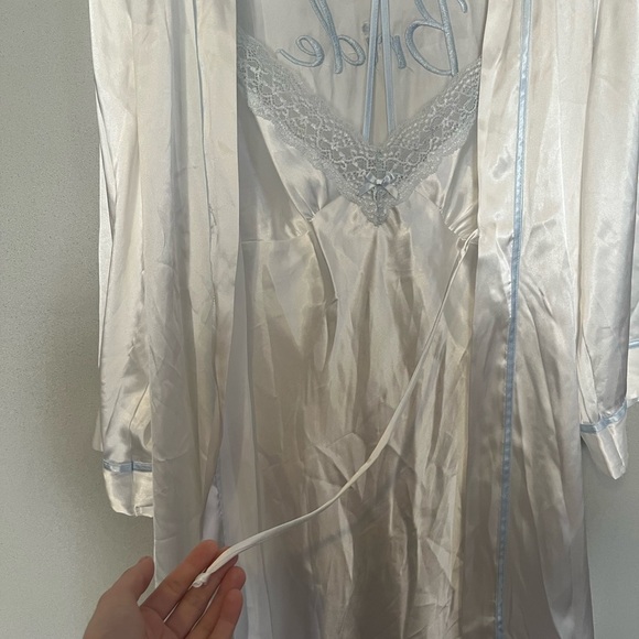 Linea Donatella 2 pc. Bridal Party Lingerie or Getting Ready Set - Picture 3 of 11